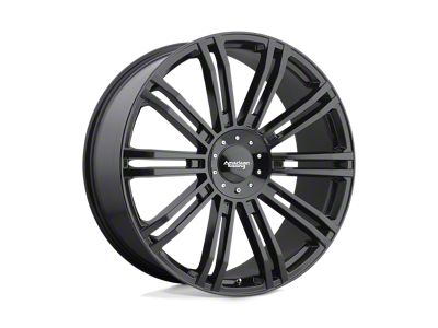 American Racing D2 Gloss Black Wheel; 20x8.5; 35mm Offset (18-25 Jeep Wrangler JL)