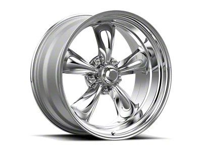 American Racing Torq Thrust II Polished Wheel; 17x9.5; 8mm Offset (18-25 Jeep Wrangler JL)
