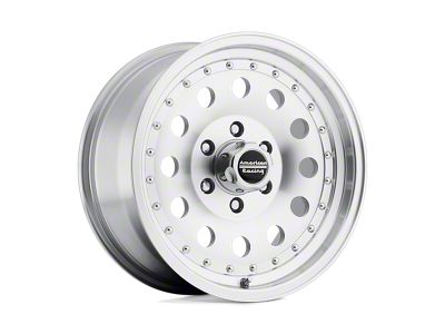 American Racing Outlaw II Machined Wheel; 15x7; -6mm Offset (76-86 Jeep CJ7)