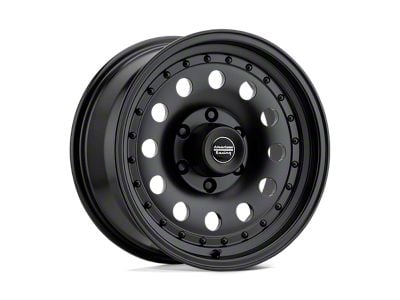 American Racing Outlaw II Satin Black Wheel; 15x7; -6mm Offset (97-06 Jeep Wrangler TJ)