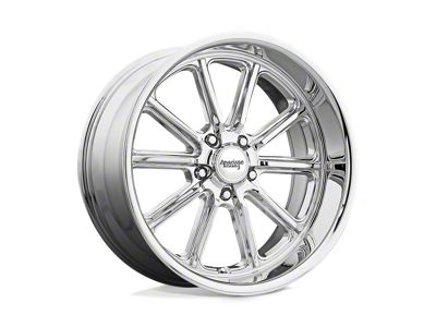 American Racing Rodder Chrome Wheel; 17x7; 0mm Offset (97-06 Jeep Wrangler TJ)