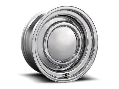 American Racing Smoothie Chrome Steel Wheel; 15x10; -38mm Offset (97-06 Jeep Wrangler TJ)