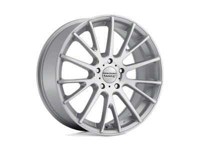American Racing AR904 Bright Silver Machined Wheel; 16x7; 40mm Offset (87-95 Jeep Wrangler YJ)
