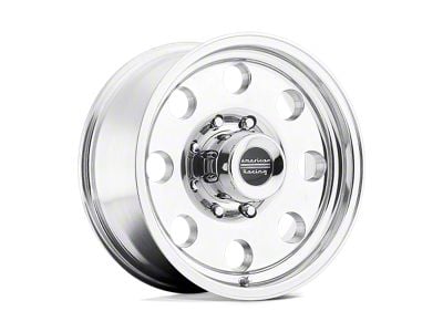 American Racing Baja Polished Wheel; 15x8; -19mm Offset (87-95 Jeep Wrangler YJ)