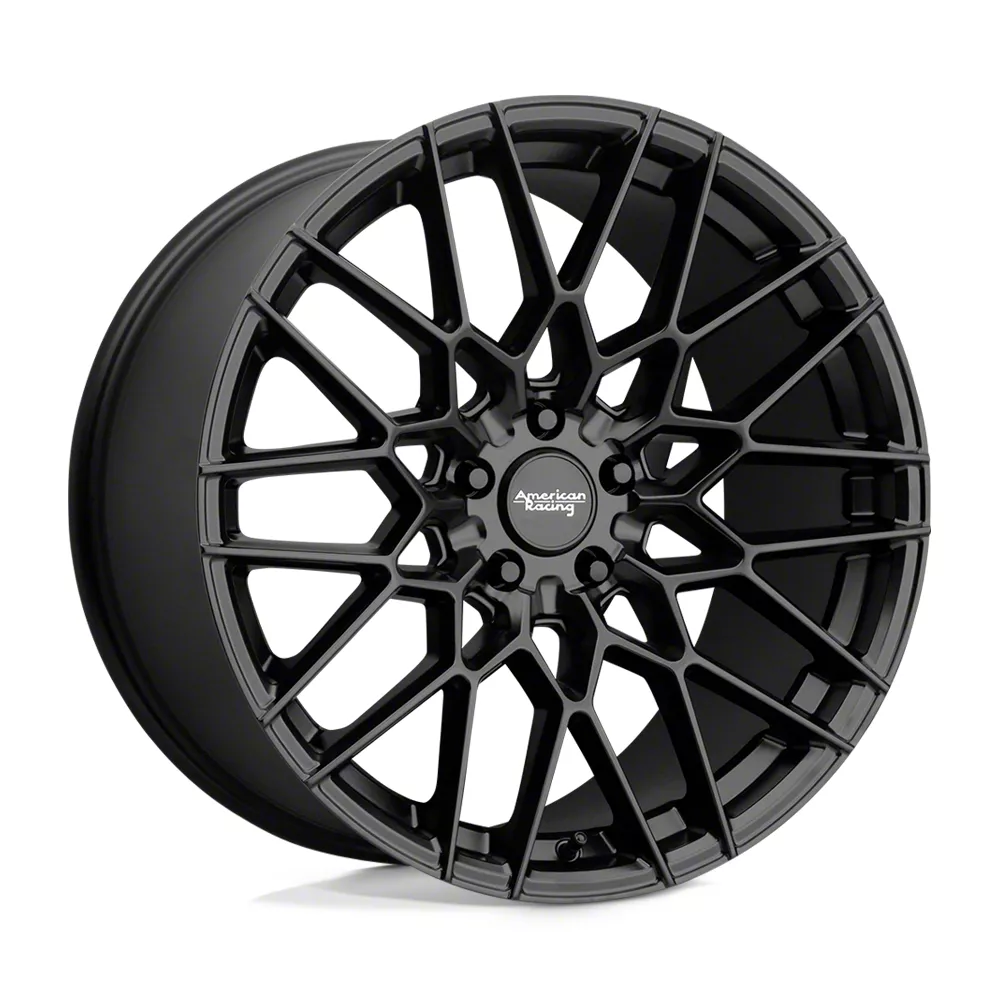 American Racing Jeep Wrangler Barrage Satin Black Wheel American Racing Jeep Wrangler Barrage Satin Black Wheel