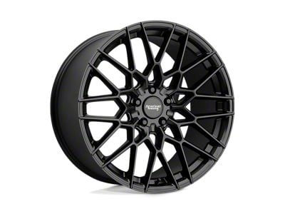 American Racing Barrage Satin Black Wheel; 20x10.5; 35mm Offset (87-95 Jeep Wrangler YJ)