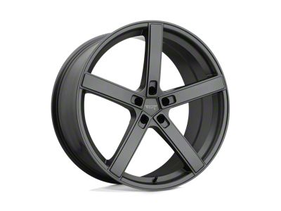 American Racing Blockhead Charcoal Wheel; 20x9; 33mm Offset (87-95 Jeep Wrangler YJ)