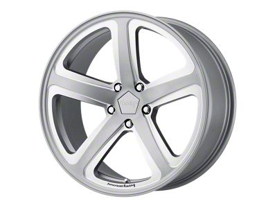 American Racing Hot Lap Satin Gray Milled Wheel; 20x8.5; 38mm Offset (87-95 Jeep Wrangler YJ)