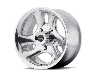 American Racing Ventura Polished Wheel; 15x8; -19mm Offset (87-95 Jeep Wrangler YJ)