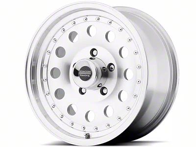 American Racing AR62 Outlaw II Machined 6-Lug Wheel; 17x8; 0mm Offset (16-23 Tacoma)