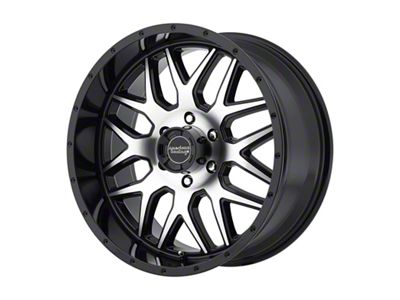 American Racing AR910 Gloss Black Machined 6-Lug Wheel; 20x9; 18mm Offset (16-23 Tacoma)