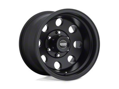 American Racing Baja Satin Black 6-Lug Wheel; 16x10; -25mm Offset (16-23 Tacoma)