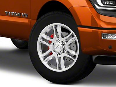 American Racing Mainline Chrome 6-Lug Wheel; 20x8.5; 15mm Offset (17-24 Titan)
