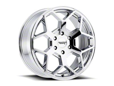 American Racing AR916 Chrome 6-Lug Wheel; 20x8.5; 35mm Offset (16-24 Titan XD)