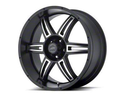 American Racing AR890 Satin Black Machined 6-Lug Wheel; 20x8.5; 35mm Offset (22-25 Tundra)