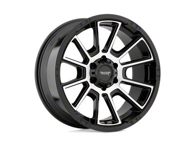American Racing Intake Gloss Black Machined 5-Lug Wheel; 20x9; 18mm Offset (14-21 Tundra)