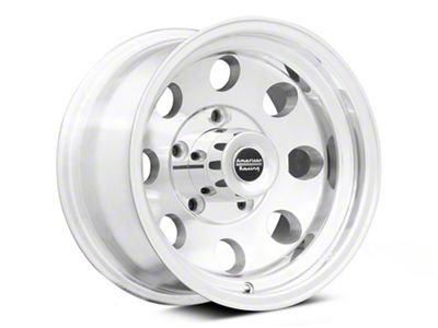 American Racing AR172 Baja Polished Wheel; 16x8; 0mm Offset (76-86 Jeep CJ5 & CJ7)
