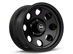 American Racing AR172 Baja Satin Black Wheel; 15x8; -19mm Offset (76-86 Jeep CJ5 & CJ7)