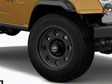 American Racing AR172 Baja Satin Black Wheel; 17x9; -12mm Offset (76-86 Jeep CJ5 & CJ7)