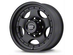 American Racing AR23 Satin Black Wheel; 15x8; -19mm Offset (76-86 Jeep CJ5 & CJ7)