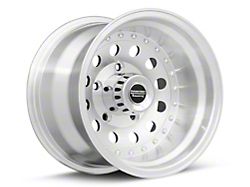 American Racing AR62 Outlaw II Machined Wheel; 15x8; -19mm Offset (76-86 Jeep CJ5 & CJ7)