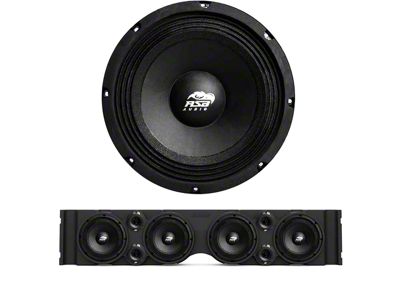American SoundBar Audio SoundBar Package; Black (97-06 Jeep Wrangler TJ)