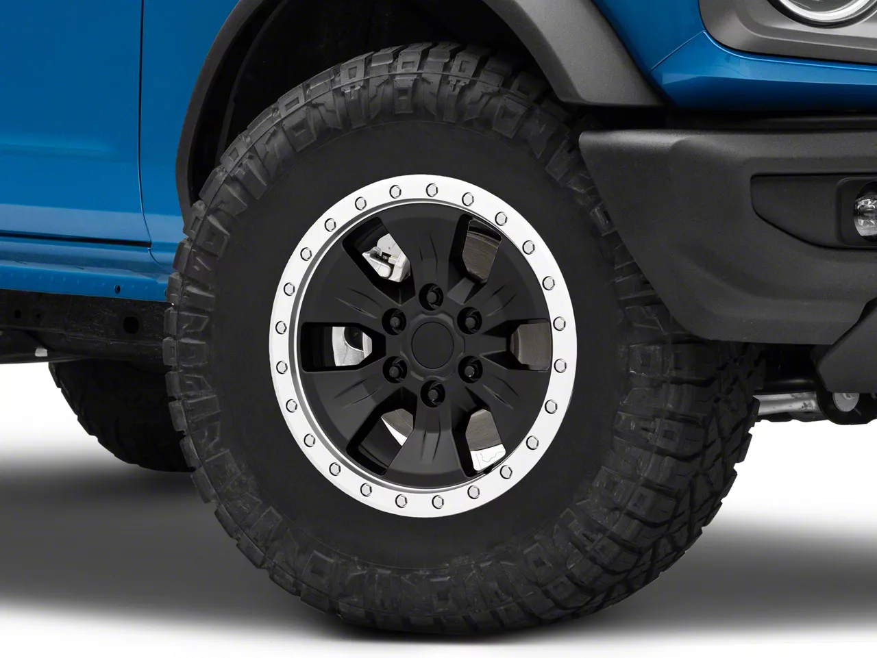 Pro Comp Wheels Bronco Rockwell Satin Black 6-Lug Wheel