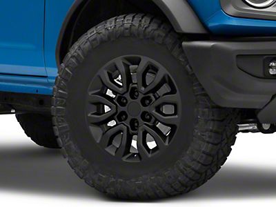 New Wheel for 2020-2024 Ford Bronco 17x7.5 inch Steel Rim Painted Black