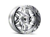 American Truxx Euphoria Chrome 6-Lug Wheel; 20x10; -19mm Offset (21-25 Bronco, Excluding Raptor)