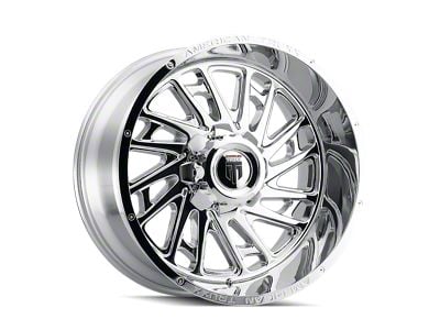 American Truxx Blade Chrome Wheel; 24x14; -76mm Offset (20-25 Jeep Gladiator JT)