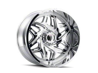 American Truxx Euphoria Chrome Wheel; 20x9; 0mm Offset (18-25 Jeep Wrangler JL)