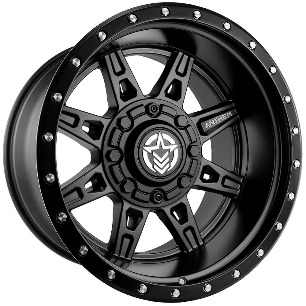 Anthem Off-Road Toyota 4-Runner Rogue Satin Black 6-Lug Wheel
