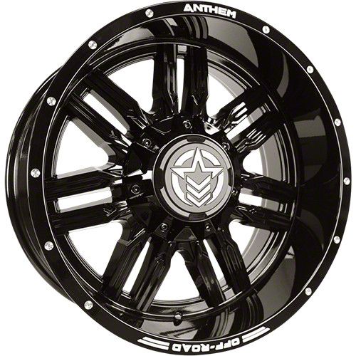 Anthem Off-Road Titan Equalizer Gloss Black 6-Lug Wheel; 20x12; -44mm ...