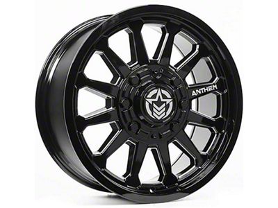 Anthem Off-Road Intimidator Gloss Black Milled 6-Lug Wheel; 20x10; -24mm Offset (05-21 Frontier)