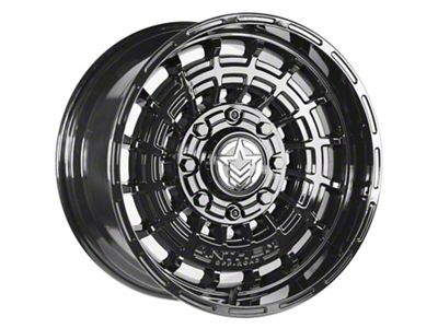 Anthem Off-Road Viper Gloss Black 6-Lug Wheel; 20x10; -18mm Offset (05-21 Frontier)