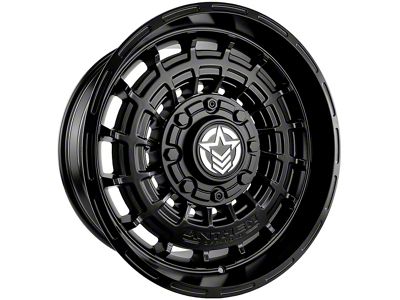 Anthem Off-Road Viper Satin Black 6-Lug Wheel; 17x9; -12mm Offset (05-21 Frontier)