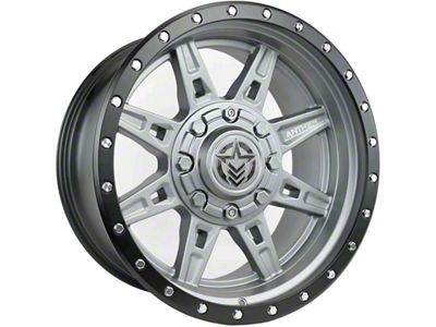 Anthem Off-Road Rogue Titanium Gray 6-Lug Wheel; 17x8.5; 0mm Offset (24-26 Tacoma)