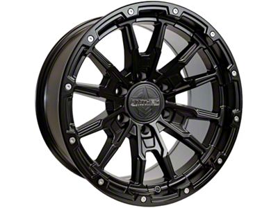 Anthem Off-Road Talon Satin Black 6-Lug Wheel; 18x9; -12mm Offset (24-25 Tacoma)