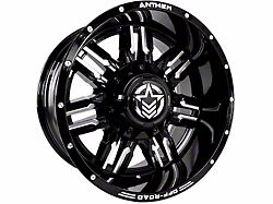 Anthem Off-Road Equalizer Gloss Black Milled 6-Lug Wheel; 20x10; -24mm Offset (25-26 4Runner)