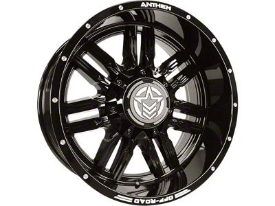 Anthem Off-Road Equalizer Gloss Black 6-Lug Wheel; 20x10; -24mm Offset (25-26 4Runner)