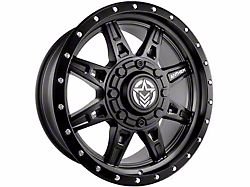 Anthem Off-Road Rogue Satin Black 6-Lug Wheel; 17x9; -12mm Offset (21-25 Bronco, Excluding Raptor)