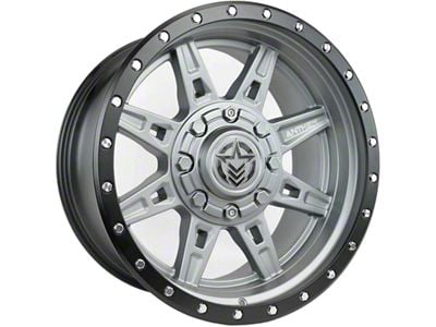 Anthem Off-Road Rogue Titanium Gray 6-Lug Wheel; 20x10; -18mm Offset (22-25 Bronco Raptor)