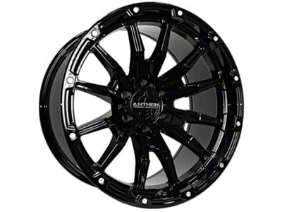 Anthem Off-Road Talon Gloss Black 6-Lug Wheel; 20x10; -24mm Offset (22-25 Bronco Raptor)
