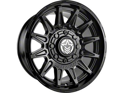 Anthem Off-Road Liberty Satin Black 6-Lug Wheel; 17x9; -12mm Offset (22-25 Frontier)