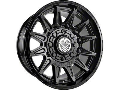 Anthem Off-Road Liberty Satin Black 6-Lug Wheel; 20x12; -44mm Offset (22-25 Frontier)