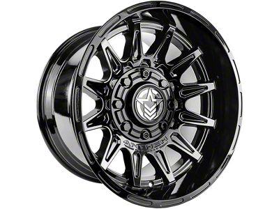 Anthem Off-Road Liberty Gloss Black Wheel; 20x12; -44mm Offset (20-25 Jeep Gladiator JT)