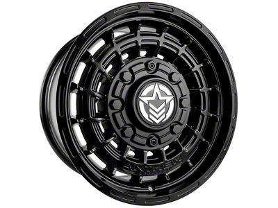 Anthem Off-Road Viper Satin Black Wheel; 17x9; -12mm Offset (20-25 Jeep Gladiator JT)