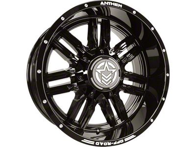 Anthem Off-Road Equalizer Gloss Black Wheel; 18x10; -24mm Offset (18-25 Jeep Wrangler JL)