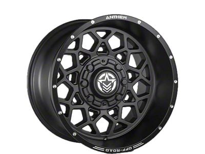 Anthem Off-Road Avenger Satin Black Wheel; 20x12; -44mm Offset (07-18 Jeep Wrangler JK)