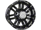 Anthem Off-Road Equalizer Gloss Black Wheel; 18x9; 0mm Offset (07-18 Jeep Wrangler JK)